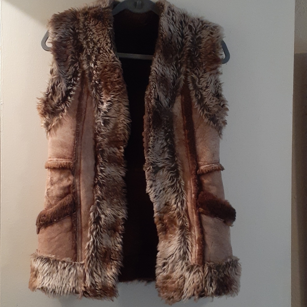 Afghanistan sheepskin vest